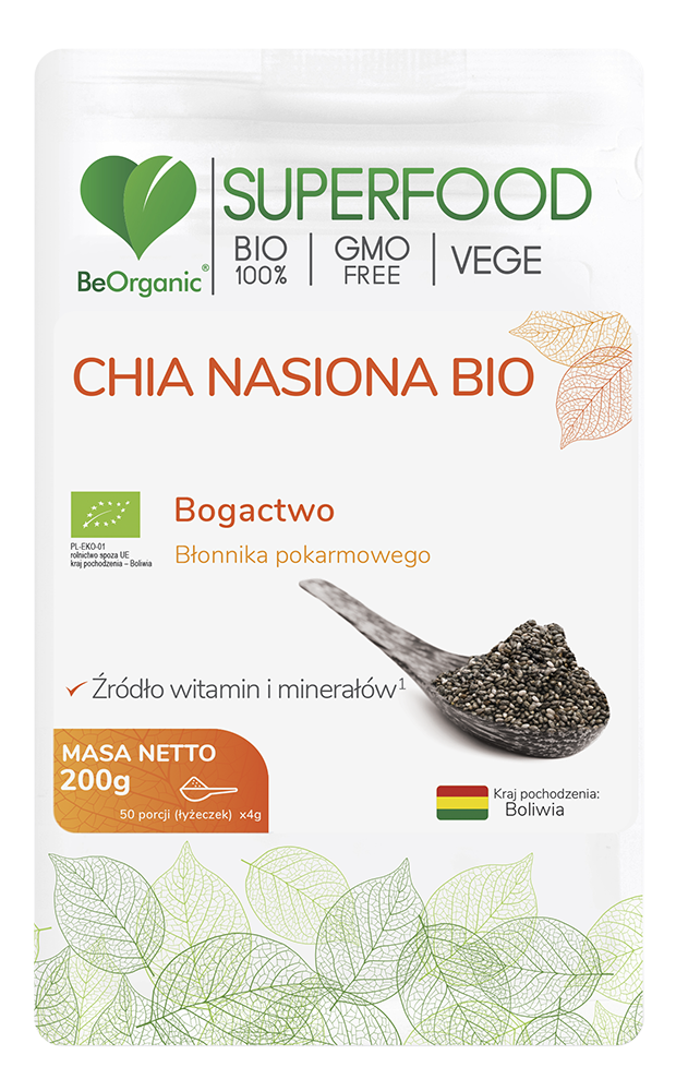 Chia nasiona BIO 200g – Aliness
